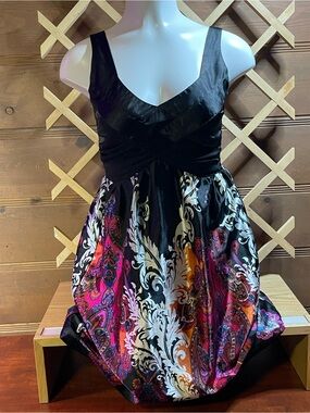 rue21 party dresses RUE 21 Formal Dress,Gold Sequin,Flare Tulle Skirt,SZ  Medium-4/6,PARTY-PROM-HC